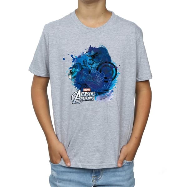 Marvel Boys Captain America Montage T-Shirt
