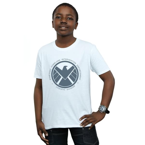 Marvel Boys Agents Of SHIELD Logistics Division T-Shirt