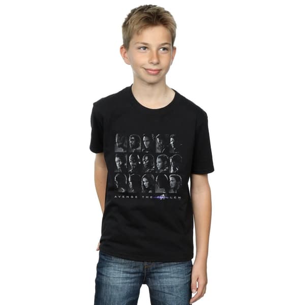 Marvel Pojkar Avengers Endgame - De fallna hjältarna - T-shirt