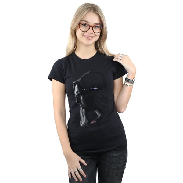Marvel Womens/Ladies Avengers Endgame Avenge The Fallen Scarlet Witch Cotton T-Shirt