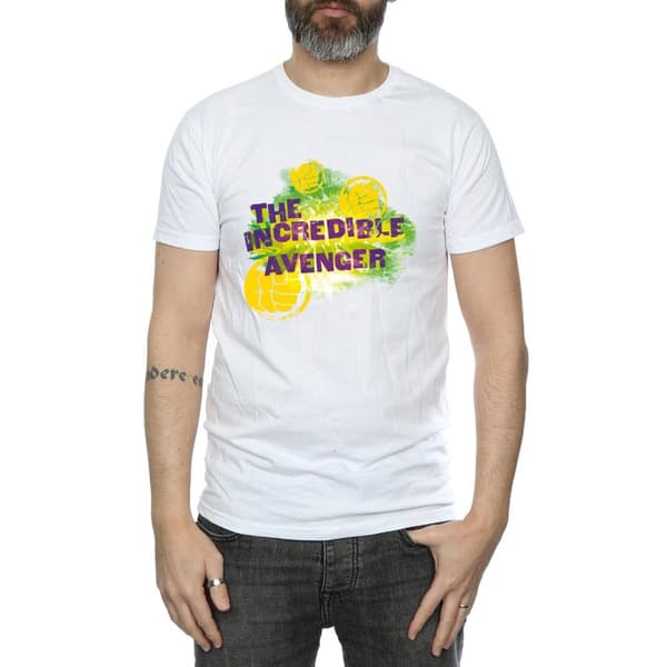 Marvel Mens Hulk Incredible Avenger T-shirt