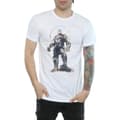 Miniatyrbild 3 av 5: Marvel Avengers Infinity War Thanos Sketch T-shirt för herrar