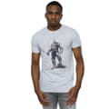 Miniatyrbild 2 av 5: Marvel Avengers Infinity War Thanos Sketch T-shirt för herrar