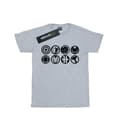 Miniatyrbild 1 av 5: Marvel T-shirt i bomull med Avengers-teamets ikoner för flickor