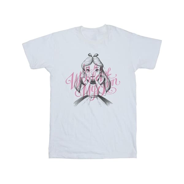 Disney Mens Alice In Wonderland In A World Of My Own T-Shirt