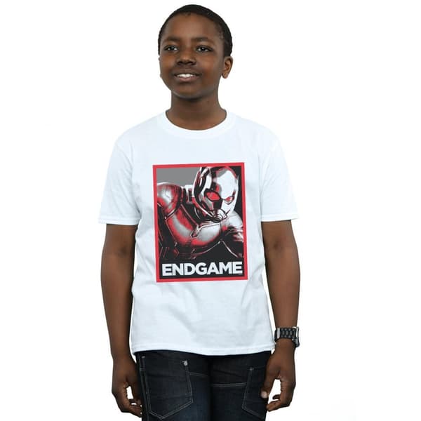 Marvel Boys Avengers Endgame Ant-Man Poster T-Shirt