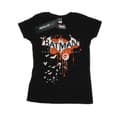 Miniatyrbild 1 av 5: DC Comics Dam/Tjej - Batman Arkham Knight Halloween Logo Art T-shirt i bomull