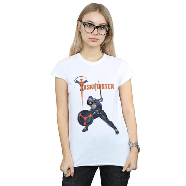 Marvel Dam/Tjej Black Widow Movie Taskmaster Pose - T-shirt i bomull