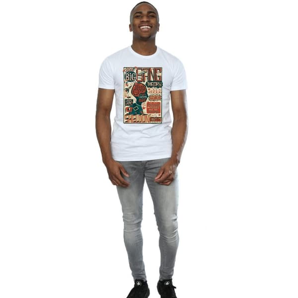 Big Bang Theory Mens Infographic Poster T-Shirt