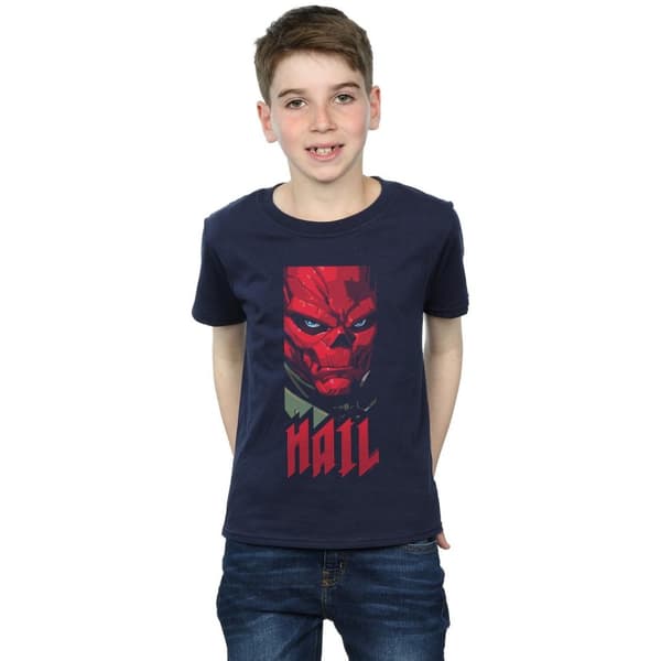 Marvel Pojkar Avengers Hail Red Skull T-shirt