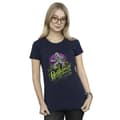 Miniatyrbillede 2 af 3: Beetlejuice Womens/Ladies Purple Circle Cotton T-Shirt