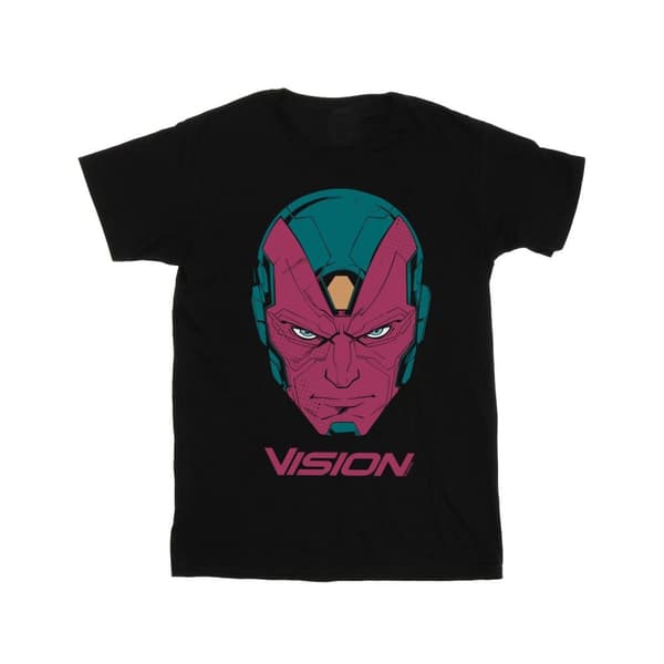 Marvel Boys Avengers Vision Head T-Shirt