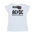 Miniatyrbild 1 av 5: AC/DC Dam/Herrar - Back in Black - T-shirt i bomull med logotyp