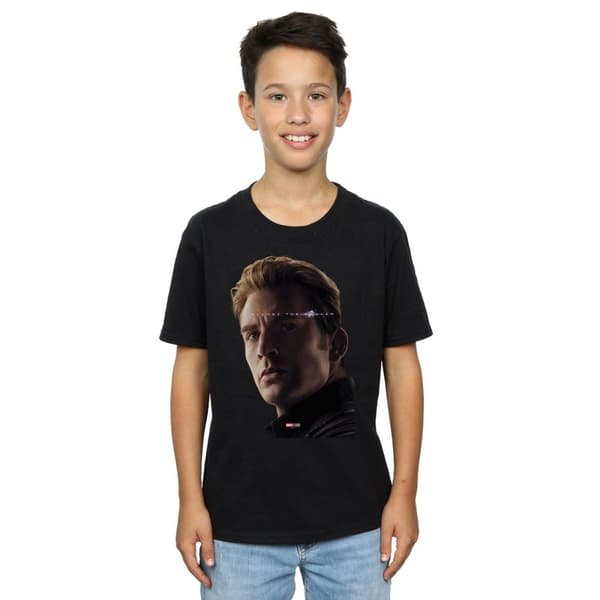 Marvel Boys Avengers Endgame Avenge The Fallen Captain America T-Shirt