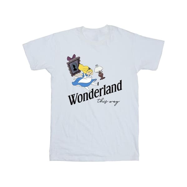 Disney Boys Alice In Wonderland This Way T-Shirt