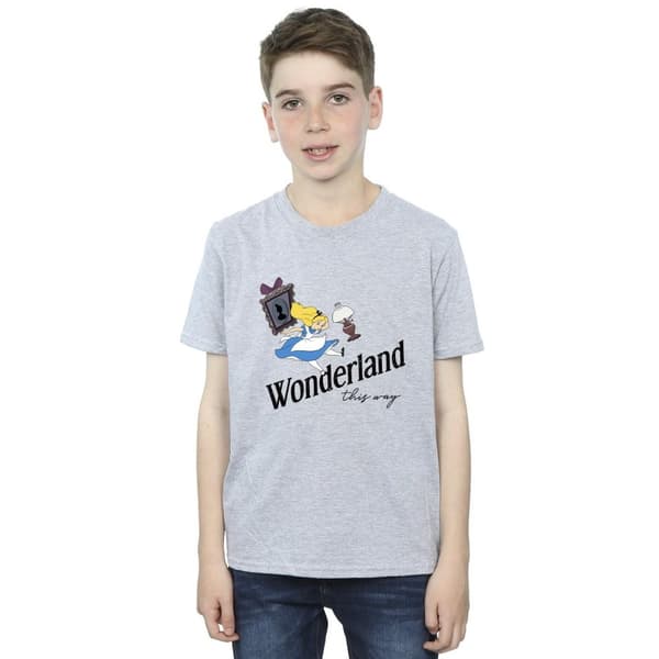 Disney Pojkar - Alice i underlandet - This Way T-shirt