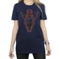 Pikkukuva 3 / 5: Marvel Womens/Ladies Black Panther Tribal Heads Cotton Boyfriend T-Shirt