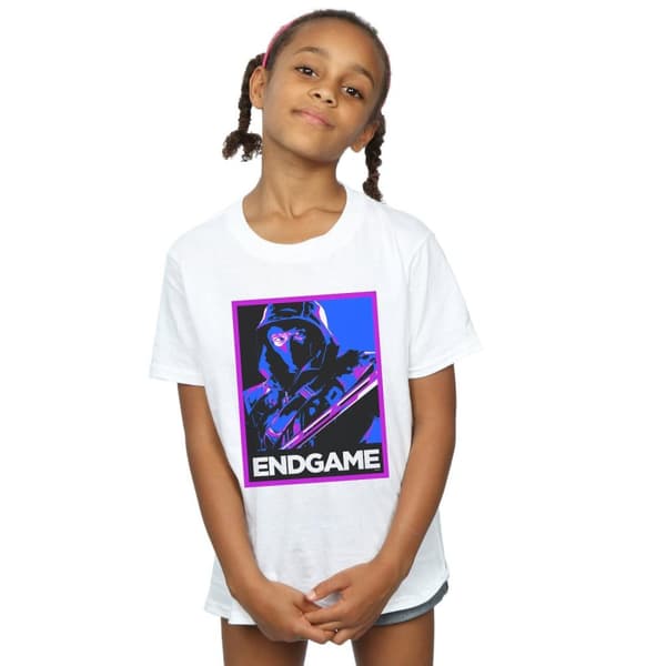 Marvel Girls Avengers Endgame Ronin Poster Cotton T-Shirt
