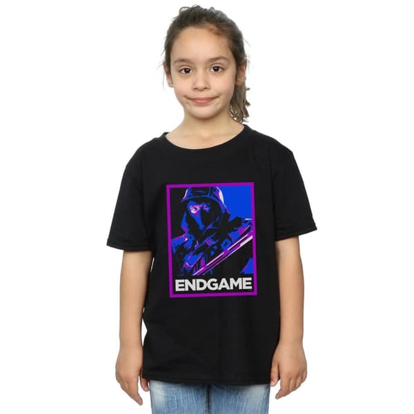 Marvel Girls Avengers Endgame Ronin Poster Cotton T-Shirt