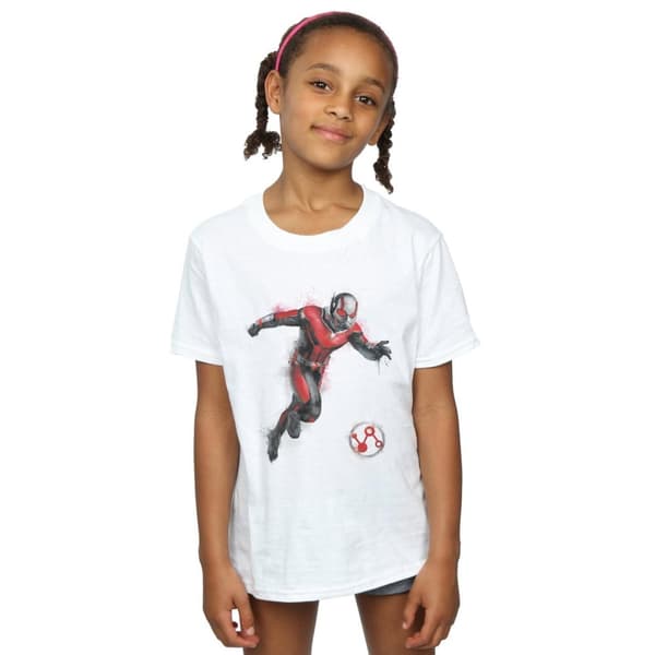 Marvel Girls Avengers Endgame Painted Ant-Man Cotton T-Shirt
