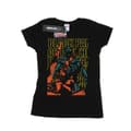 Miniatyrbillede 1 af 3: Marvel Womens/Ladies Avengers Black Panther Collage Cotton T-Shirt