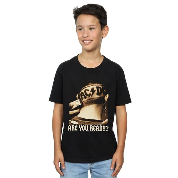 AC/DC T-shirt för pojkar - Are You Ready Hair Shave