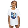 Miniatyrbillede 2 af 5: Marvel Girls Iron Man Distressed Head Cotton T-Shirt