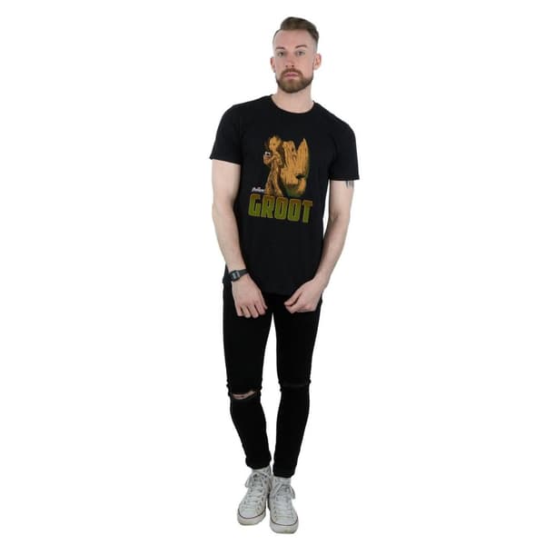 Marvel Mens Avengers Infinity War Groot Character T-Shirt