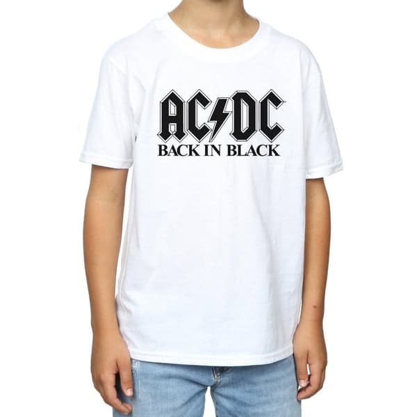 AC/DC Boys Back in Black Logo T-Shirt