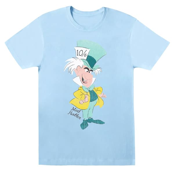 Disney Klassisk Mad Hatter T-shirt för herrar