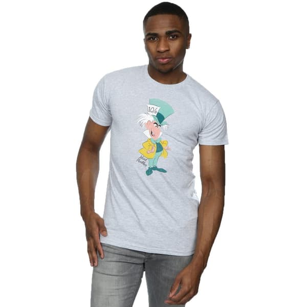 Disney Klassisk Mad Hatter T-shirt för herrar