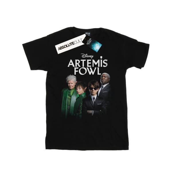 Disney Dam/Tjej Artemis Fowl Gruppfoto Bomull Boyfriend T-shirt
