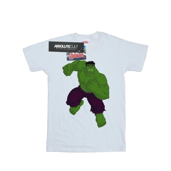 Marvel Girls Hulk Simple Cotton T-Shirt