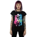 Miniatyrbild 2 av 3: DC Comics Dam/Herr Harley Quinn Rebel Heart - T-shirt i bomull