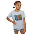 Miniatyrbild 2 av 5: Marvel Avengers Team Strips T-shirt i bomull för flickor