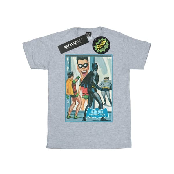 DC Comics T-shirt i bomull för flickor - Batman TV Series Dynamic Duo