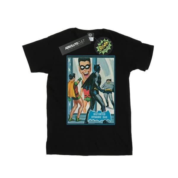 DC Comics T-shirt i bomull för flickor - Batman TV Series Dynamic Duo