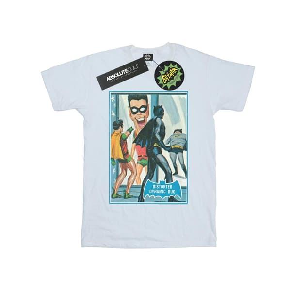 DC Comics T-shirt i bomull för flickor - Batman TV Series Dynamic Duo