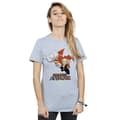 Miniatyrbild 2 av 3: Marvel Dam/Tjej Thor The Mighty Avenger - Boyfriend-t-shirt i bomull
