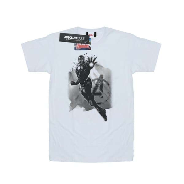 Marvel Boys Avengers Iron Man Monotone T-Shirt