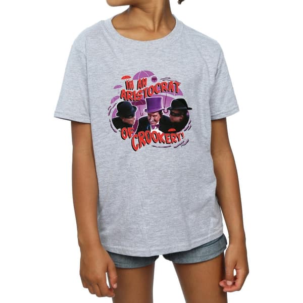 DC Comics T-shirt i bomull från Batman TV Series The Penguin Aristocrat för flickor