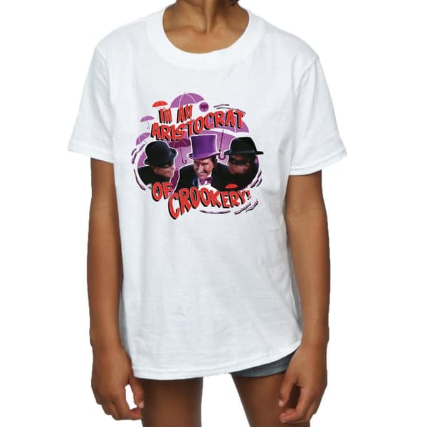 DC Comics T-shirt i bomull från Batman TV Series The Penguin Aristocrat för flickor