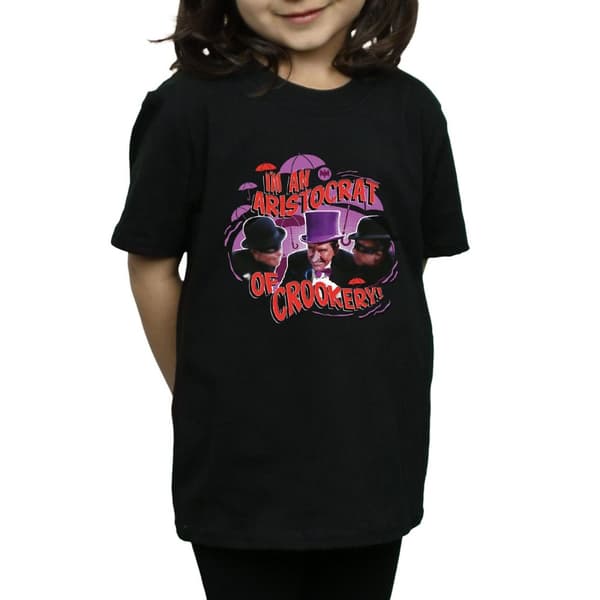 DC Comics T-shirt i bomull från Batman TV Series The Penguin Aristocrat för flickor