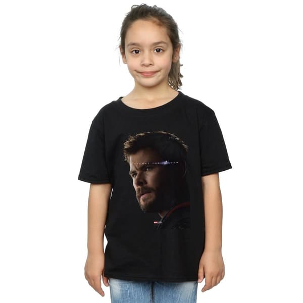 Marvel Girls Avengers Endgame Avenge The Fallen Thor Cotton T-Shirt