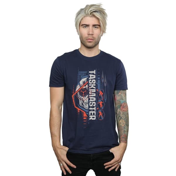 Marvel Mens Black Widow Movie Taskmaster Combat Recall T-Shirt