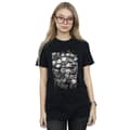 Pikkukuva 2 / 5: AC/DC Womens/Ladies Badges Collection Cotton Boyfriend T-Shirt