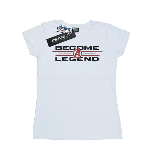 Marvel Womens/Ladies Avengers Endgame Become A Legend Cotton T-Shirt