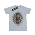 Miniatyrbild 1 av 5: Marvel Black Panther Gold Killmonger bomulls-T-shirt för flickor