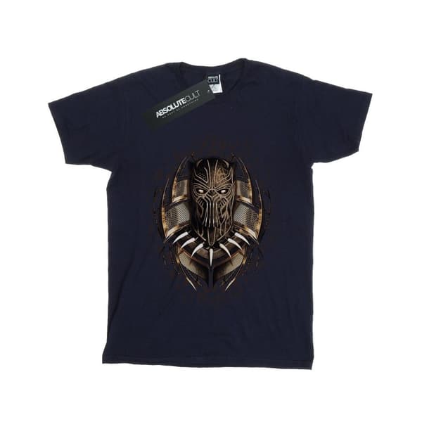 Marvel Black Panther Gold Killmonger bomulls-T-shirt för flickor