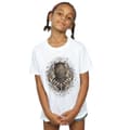 Miniatyrbild 2 av 5: Marvel Black Panther Gold Killmonger bomulls-T-shirt för flickor